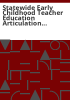 Statewide_early_childhood_teacher_education_articulation_agreement
