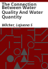 The_connection_between_water_quality_and_water_quantity