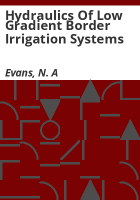 Hydraulics_of_low_gradient_border_irrigation_systems