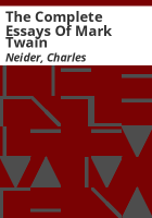 The_Complete_Essays_of_Mark_Twain